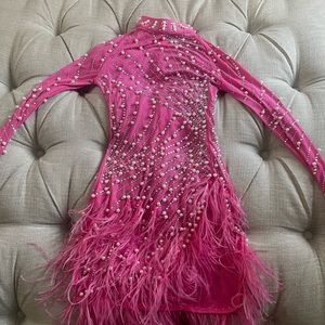 Pink birthday or party dress